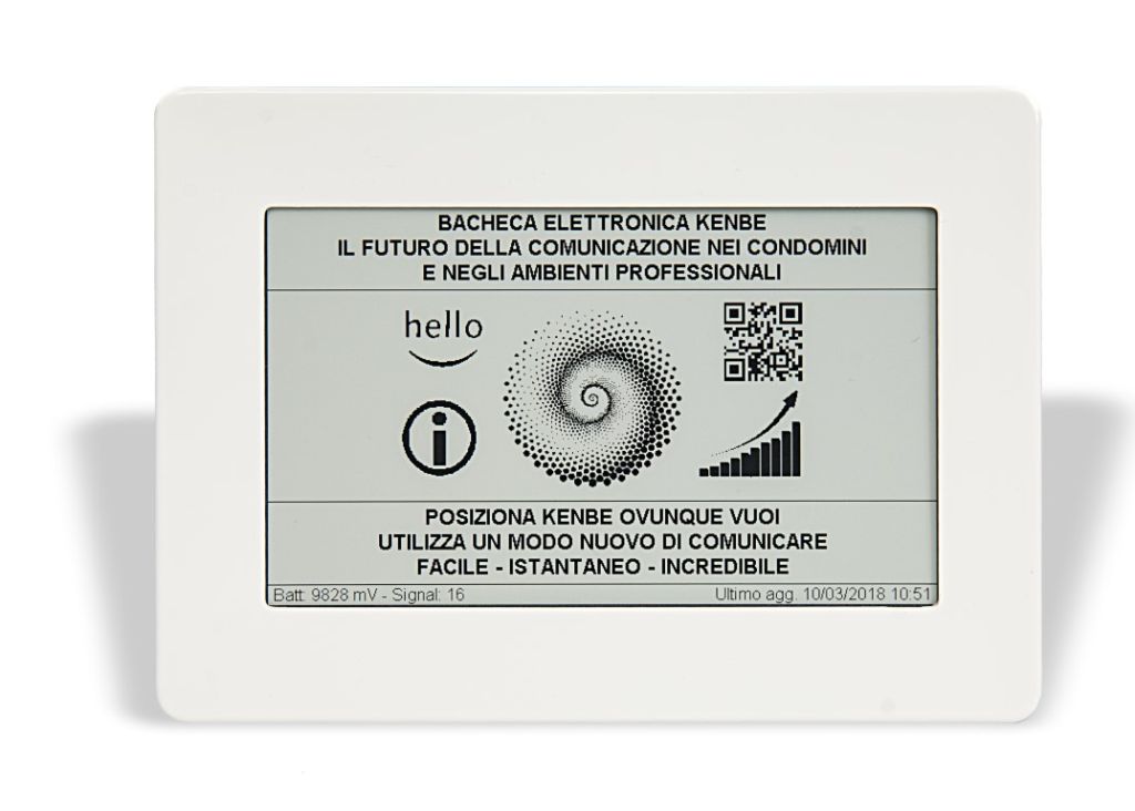 BACHECA ELETTRONICA KENBE